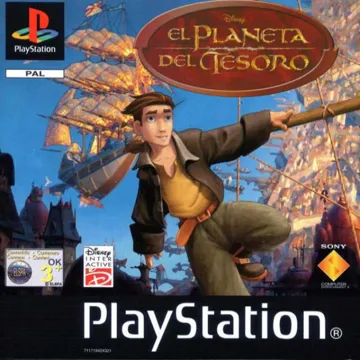 Disney El planeta del tesoro (ES) box cover front